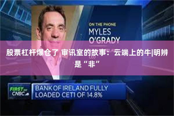 股票杠杆爆仓了 审讯室的故事：云端上的牛|明辨是“非”