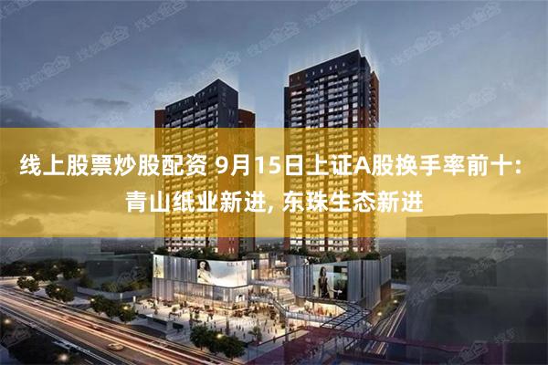 线上股票炒股配资 9月15日上证A股换手率前十: 青山纸业新进, 东珠生态新进